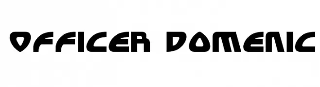 Officer Domenic  baixar fontes gratis