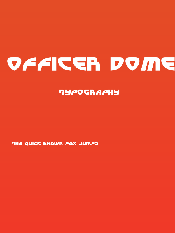 Officer Domenic Poster