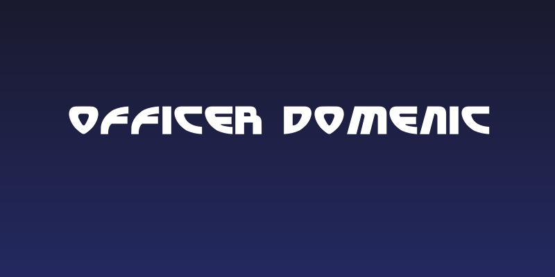 Officer Domenic Social Header
