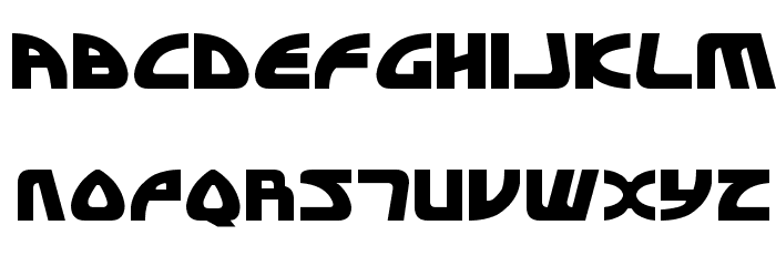 Officer Domenic Schriftart Kleinbuchstaben