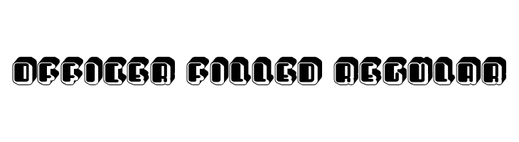 Officer Filled Regular  Frei Schriftart Herunterladen
