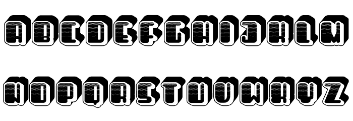 Officer Regular Font LOWERCASE