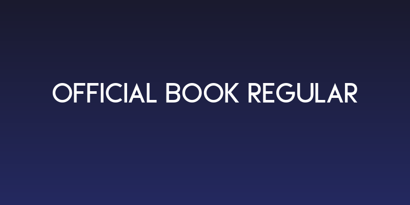 Official Book Regular Social Header