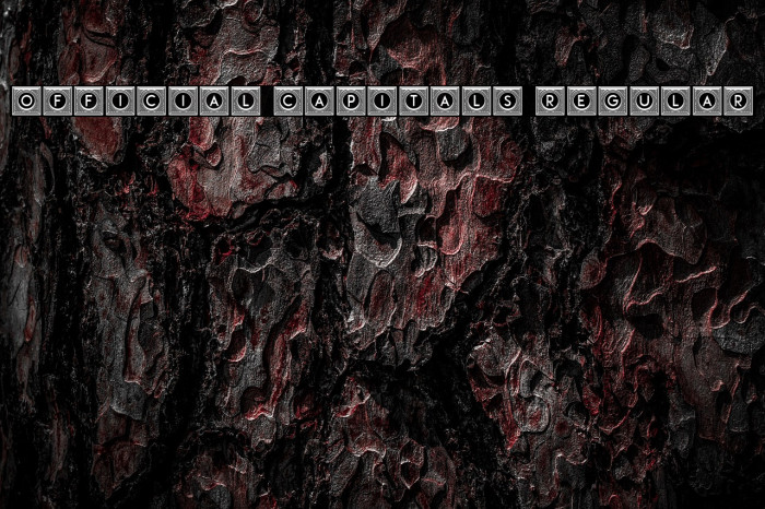 Official Capitals Regular Example 3