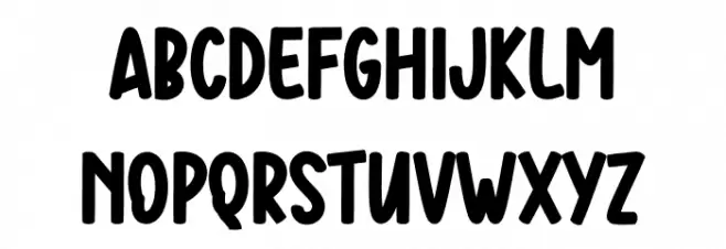 Official Day Font UPPERCASE