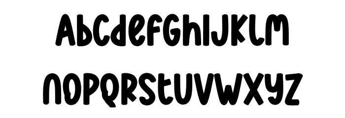 Official Day Font LOWERCASE