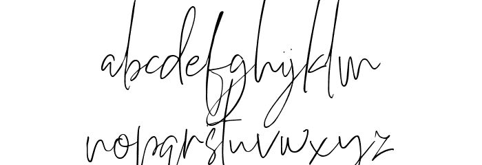 Officielle Font LOWERCASE