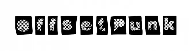 Offset Punk  Frei Schriftart Herunterladen