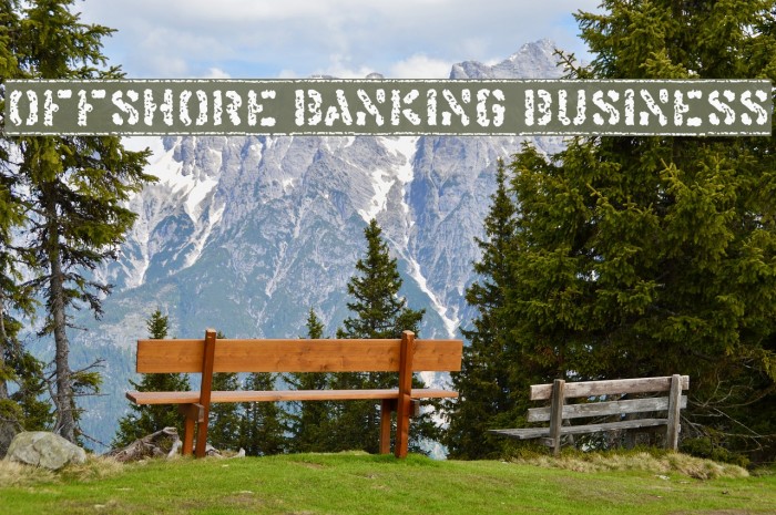 Offshore Banking Business Font examples