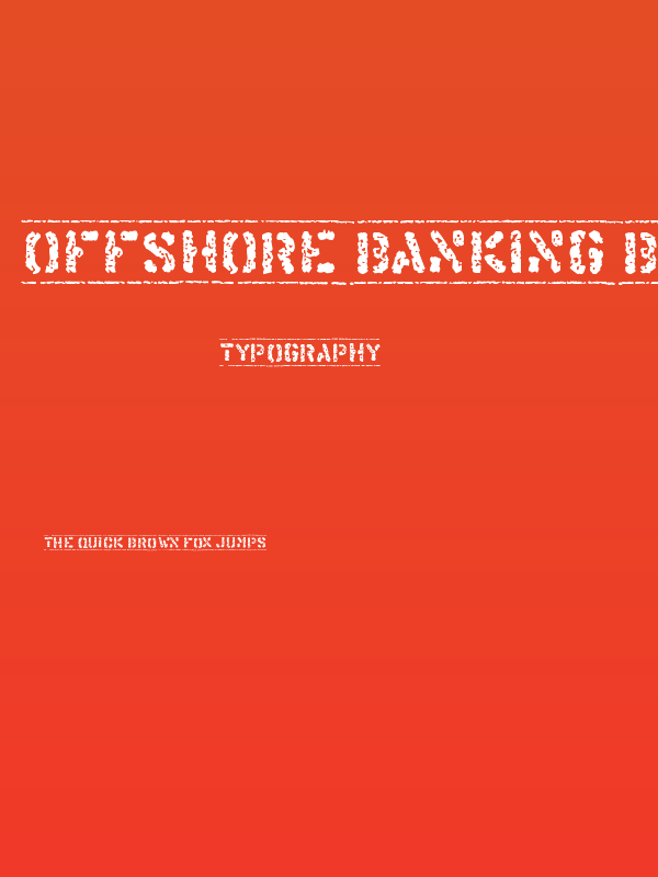 Offshore Banking Business Poster