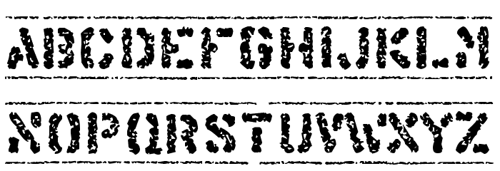 Offshore Banking Business Font LOWERCASE
