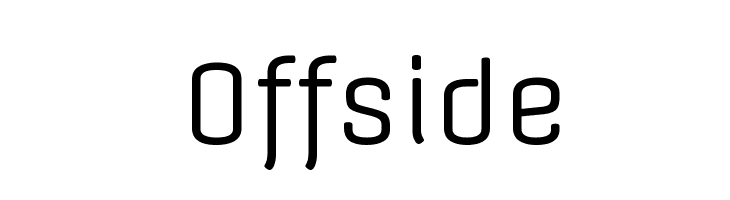 Offside Font