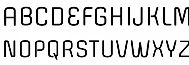 Offside フォント 大文字