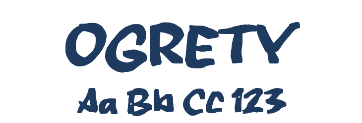 OGRETY Font Preview