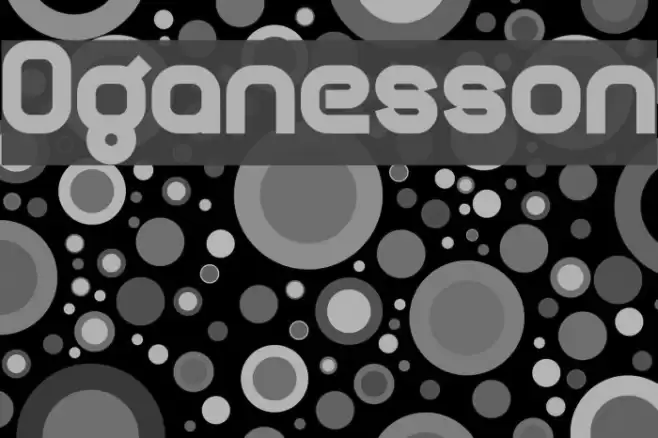 Oganesson Font examples