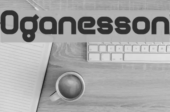 Oganesson Font examples