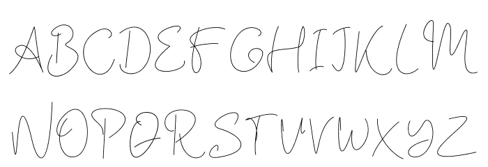 OgardySignature-Trial Font UPPERCASE
