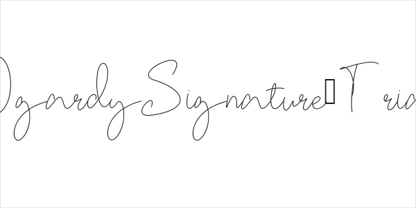 OgardySignature-Trial Logo