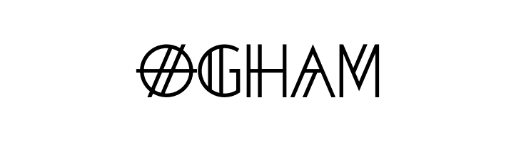 Ogham  Free Fonts Download
