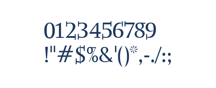 OgiRemaSlabserif Other Characters