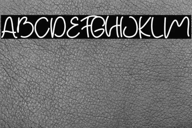 Ogicha DEMO Font examples