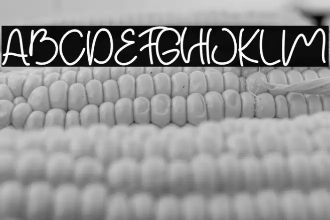 Ogicha DEMO Font examples