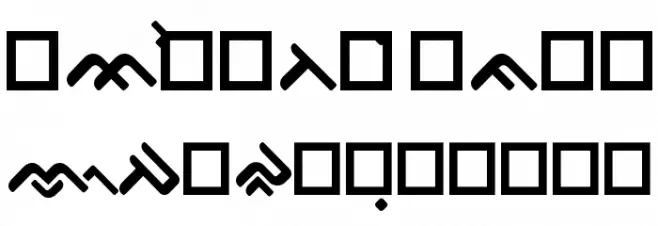 OgieCappo Campotype Font UPPERCASE