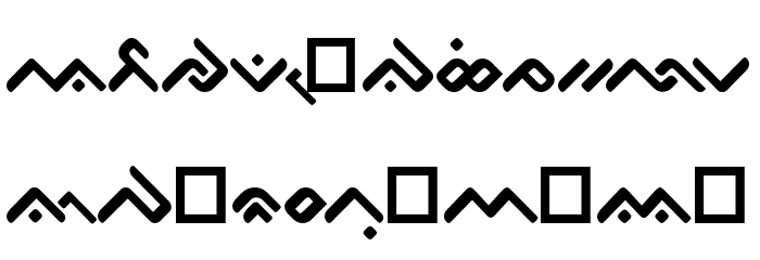 OgieCappoCampotype Font LOWERCASE