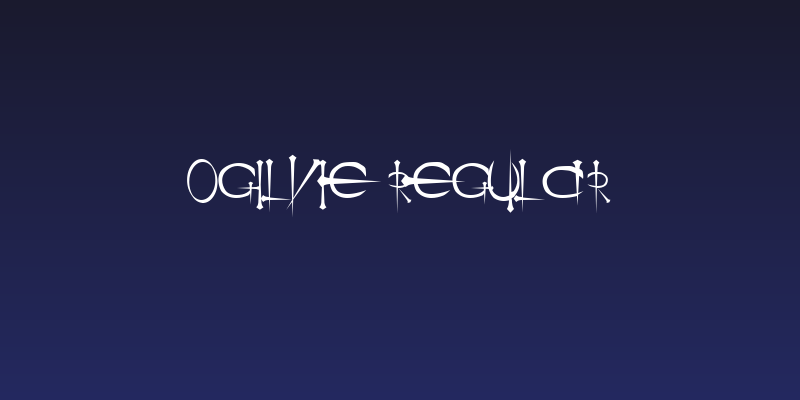Ogilvie Regular Social Header