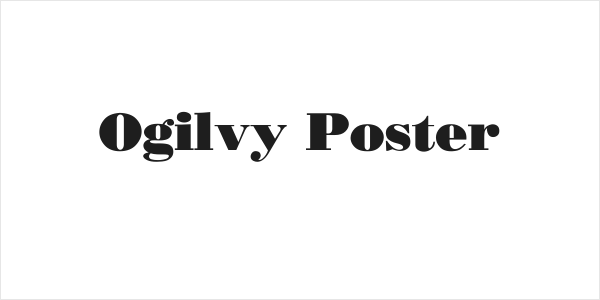 Ogilvy Poster Logo