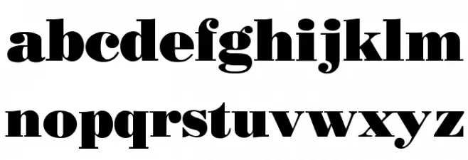 Ogilvy Poster फ़ॉन्ट लोअरकेस