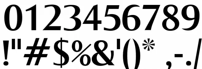 OgiremaBold Font OTHER CHARS