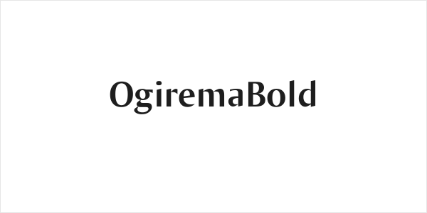 OgiremaBold Logo
