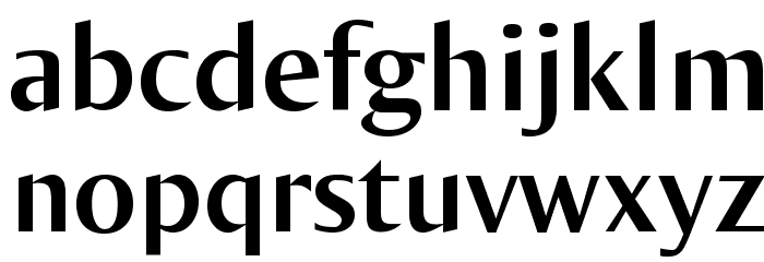 OgiremaBold Font LOWERCASE
