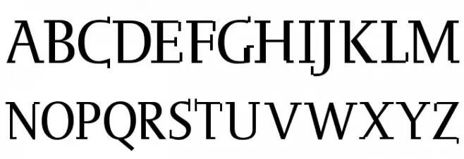 OgiremaSlab Schriftart Groß