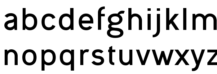 Ogonek Bold Font LOWERCASE