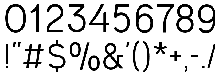 Ogonek Font OTHER CHARS