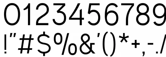 Ogonek Font OTHER CHARS