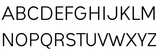 Ogonek Font Litere mari