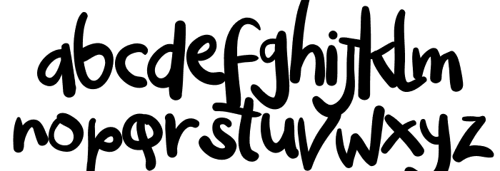 OgyiGo Regular Font LOWERCASE
