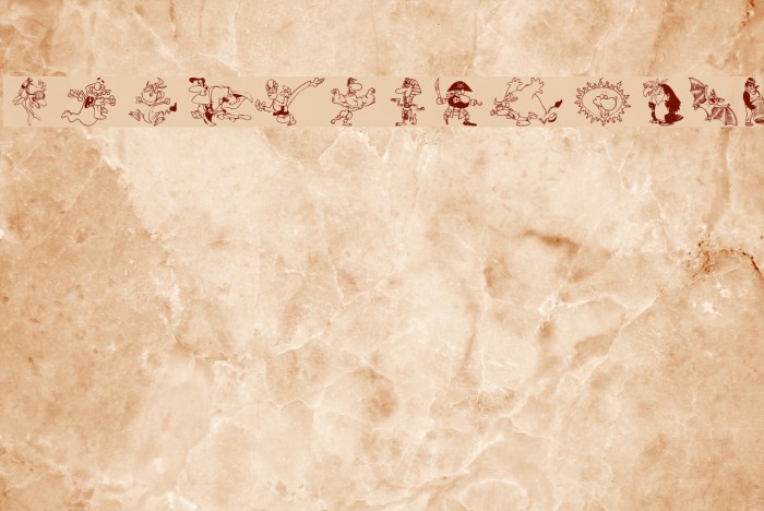 OHNO Font examples