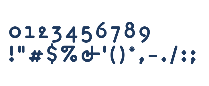 OHmygod Bold Other Characters