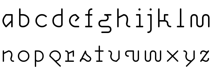 OHmygod Light Font LOWERCASE