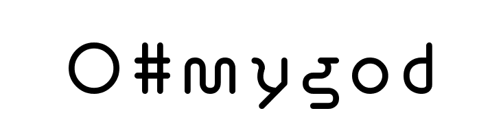 OHmygod  免费字体下载