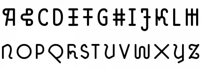 OHmygod 字体 大写