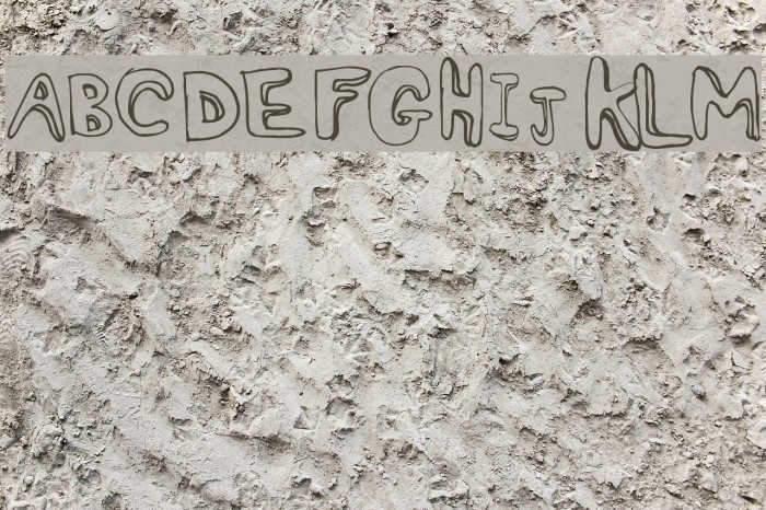 Oh Ashy Font examples
