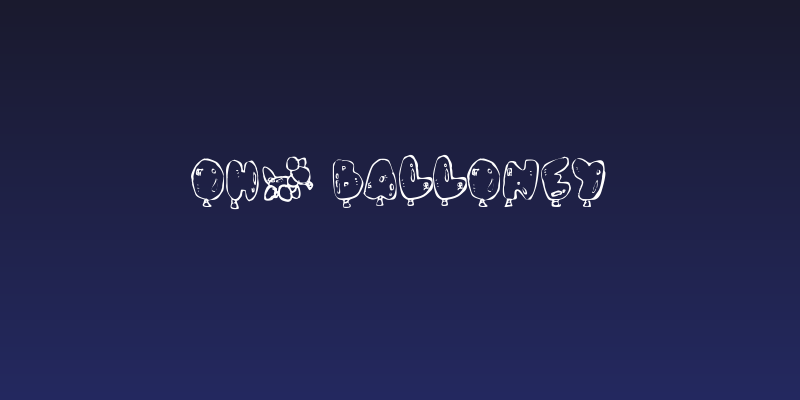 Oh, Balloney Social Header