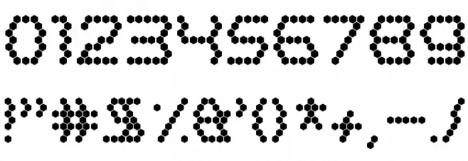 Oh, Beehive! Font OTHER CHARS