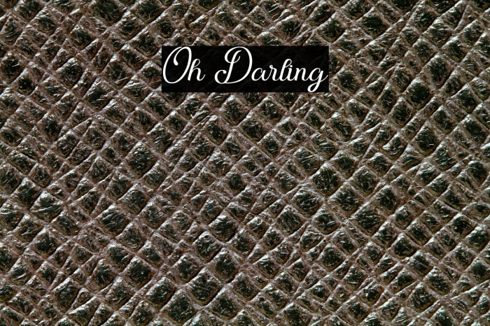 Oh Darling Example 2