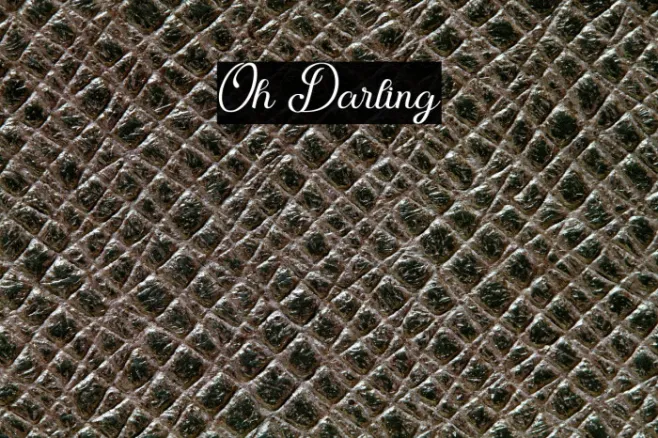 Oh Darling Example 2